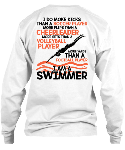 I Am A Swimmer T Shirt, I Love Swimming T Shirt