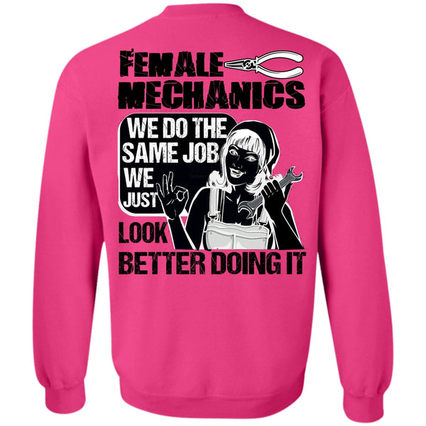 I Love Mechanic T Shirt, Female Mechanics Sweatshirt