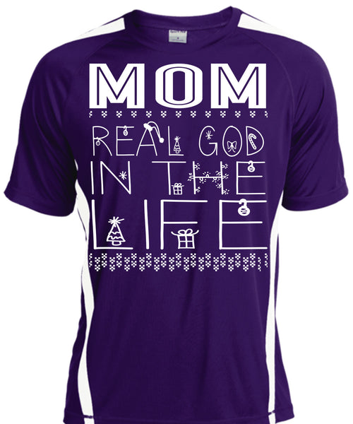 Mom Real God In The Life T Shirt, This Girl Loves Christmas T Shirt, Cool Shirt