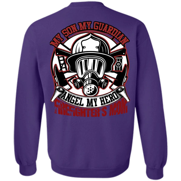 My Son My Guardian Angel T Shirt, I Love Firefighter Sweatshirt