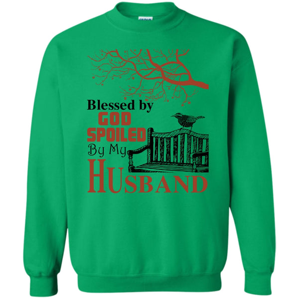 Gift For Wife T Shirt, Blessed By God Sweatshirt