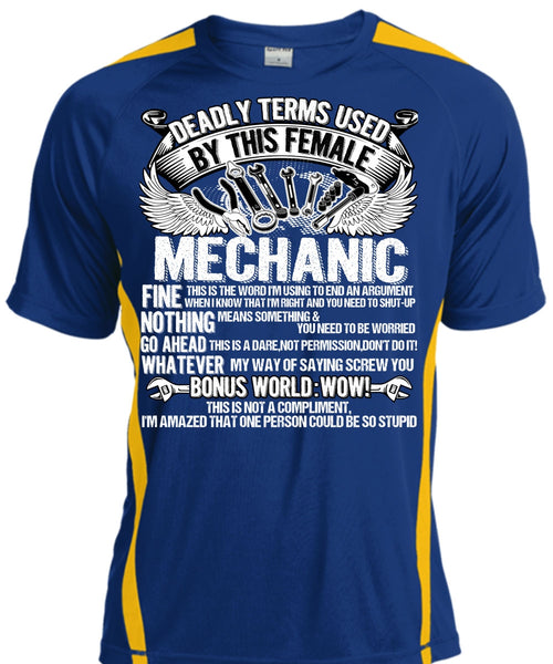 This Female Mechanic T Shirt, Being A Mechanic T Shirt, Cool Shirt