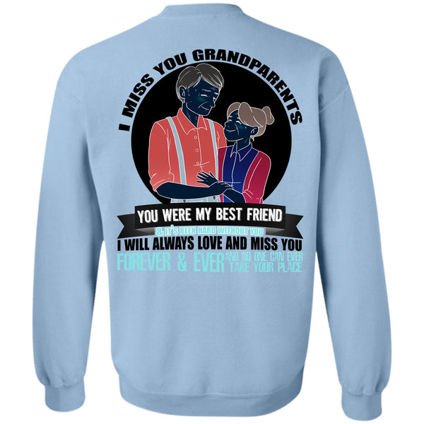 I Love Nana T Shirt, I Miss You Grandparents Sweatshirt