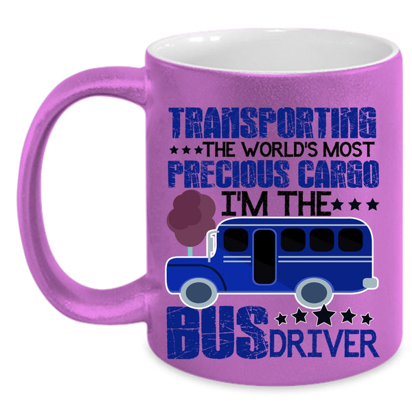 I'm The Bus Driver Coffee Mug, Transporting Accent Mug