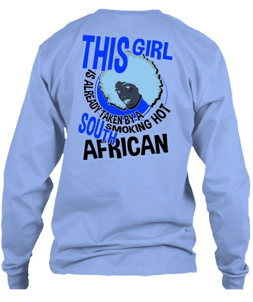 Smoking Hot South African T Shirt, I Love Lady T Shirt