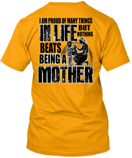 Being A Mother T Shirt, I Love Mom T Shirt