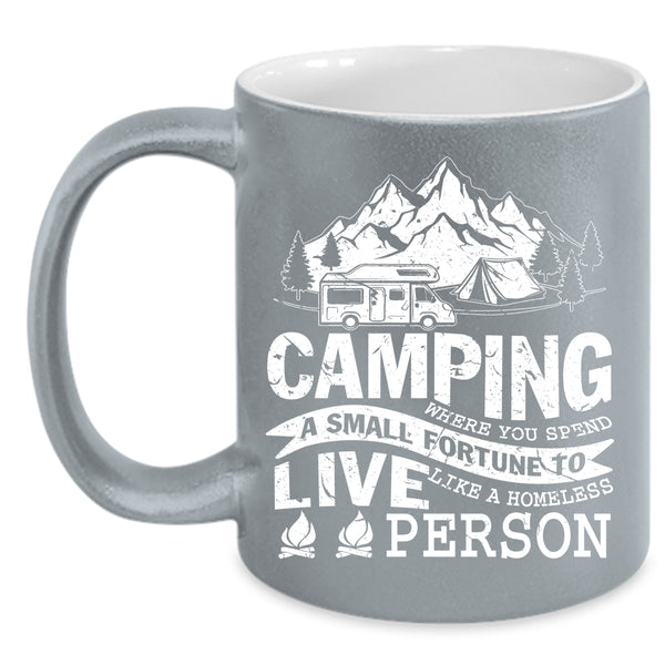 Camping Coffee Mug, Cool Gift For Camper Coffee Cup