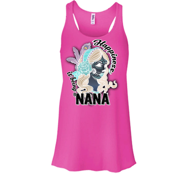 Happiness Is Being A Nana T Shirt, Gift For Nana Tank Top