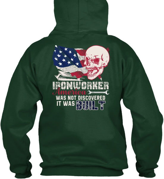 Ironworker America T Shirt, It Was Built T Shirt