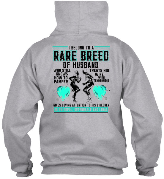 Rare Breed Of Husband T Shirt, I Love Husband T Shirt