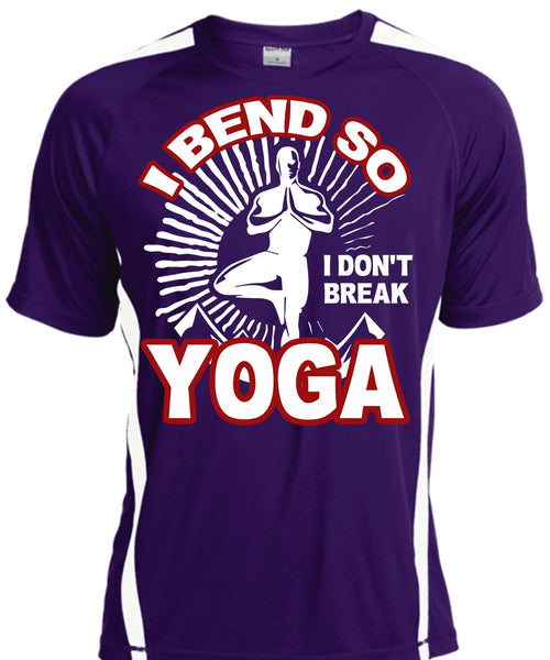 I Bend So I Don't Break Yoga T Shirt, My Favorite T Shirt, Cool Shirt