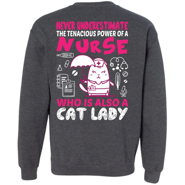 Who Is Also Cat Lady T Shirt, My Job Sweatshirt