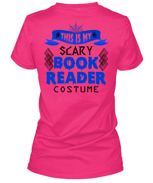 This Is My Scary Book Reader Costume T Shirt, Wait For Halloween T Shirt