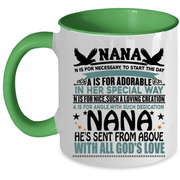 Cute Gift For Nana Coffee Mug, Nana Accent Mug