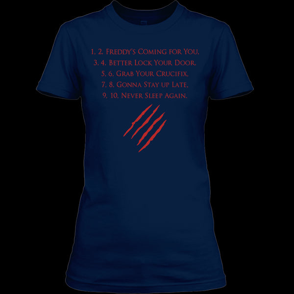 A black t-shirt with the shopify logo