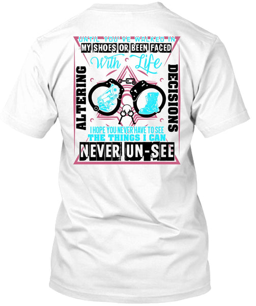 A black t-shirt with the shopify logo