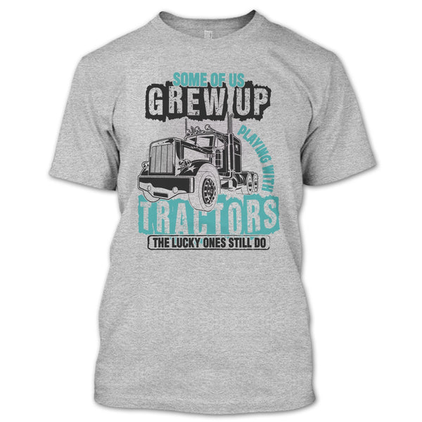 Playing With Tractor T Shirt, I Love Tractor T Shirt