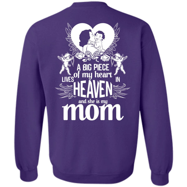 Lives Heaven T Shirt, I Love Mom Sweatshirt
