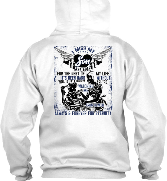 I Miss My Son T Shirt, Being A Son T Shirt
