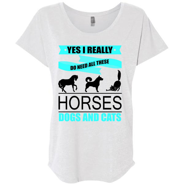 I Really Do Need All These Horses T Shirt, I Love Horses T Shirt, Awesome T-Shirts