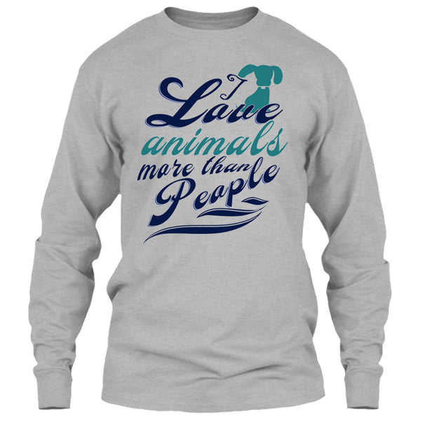 I Love Animals More Than People T Shirt, Cutest Dog Ever T Shirt