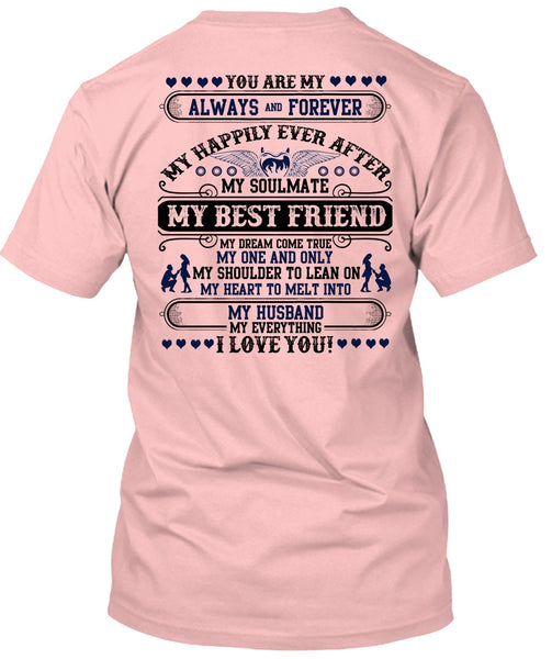My Husband My Everything T Shirt, Being A Husband T Shirt