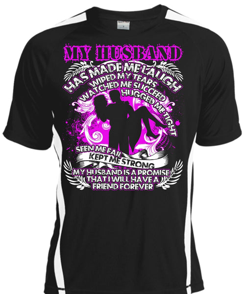 A black t-shirt with the shopify logo