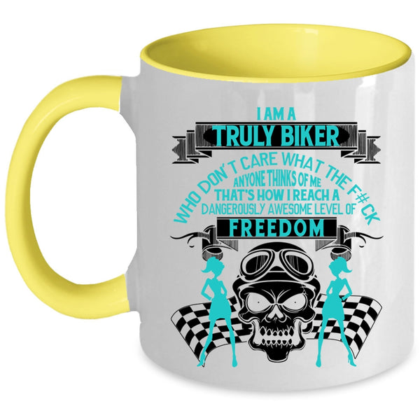 Cool Gift For Truky Biker Coffee Mug, I Am A Truky Biker Accent Mug