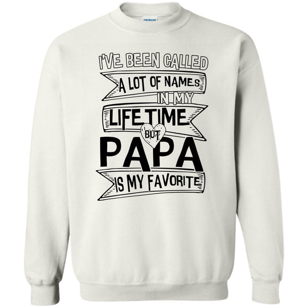 Father's Day Gift T Shirt, Papa Is My Favorite Peple Sweatshirt