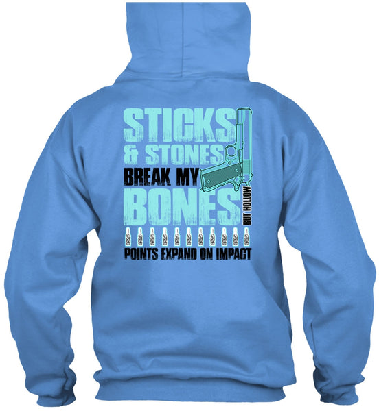Sticks And Stones T Shirt, I Love Gunning T Shirt