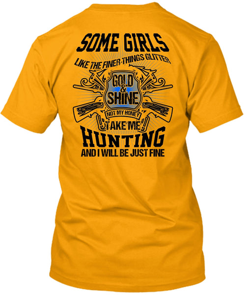 Take Me Hunting T Shirt, I Love Hunting T Shirt