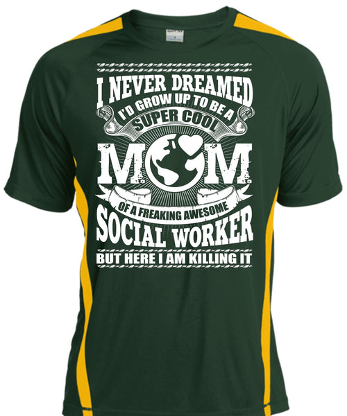 I'd Grow Up To Be A Cool Mom T Shirt, Being A Mom T Shirt, Cool Shirt