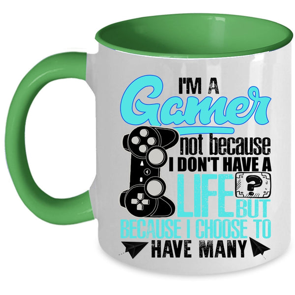 Best Gift For My Son Coffee Mug, I'm A Gamer Accent Mug
