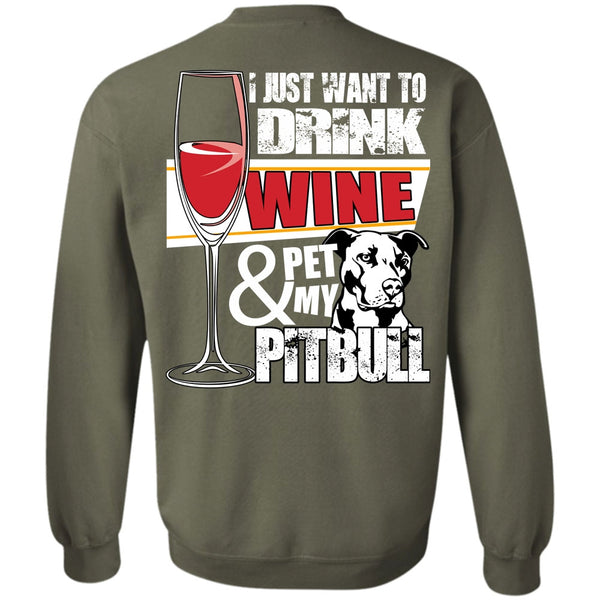 Pet My Pit Bull T Shirt, I Love Pit Bull Sweatshirt