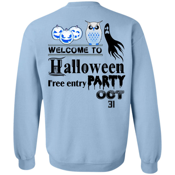 Wait For Halloween T Shirt, Welcome To Halloween Free Entry Party Oct 31 Sweatshirt