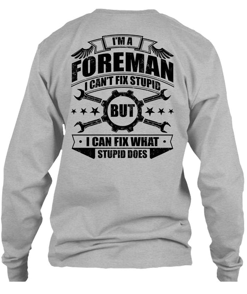 I'm A Foreman T Shirt, I Love Mechanic T Shirt