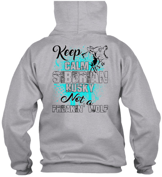 Keep Calm Siberian Husky T Shirt, I Love Dog T Shirt