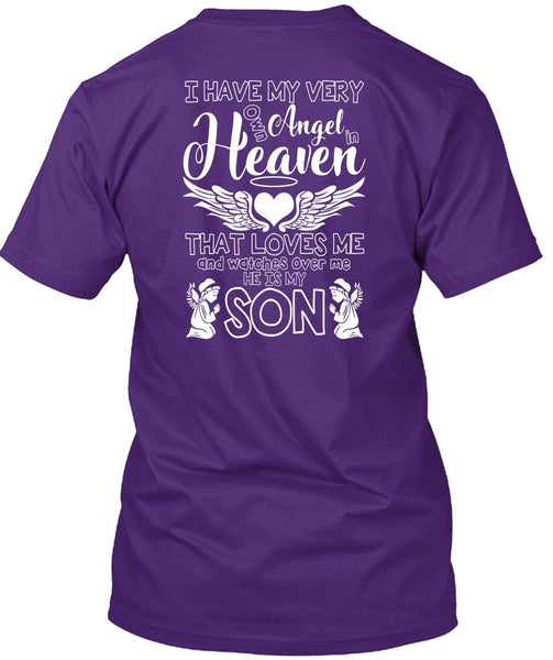 He Is My Son T Shirt, Angel In Heaven T Shirt