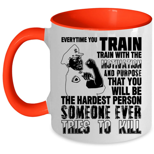 Funny Gift For Policeman Coffee Mug, Cool Policeman Accent Mug