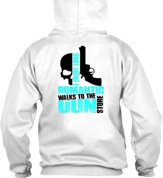 Walks To The Gun Store T Shirt, Being A Gun T Shirt