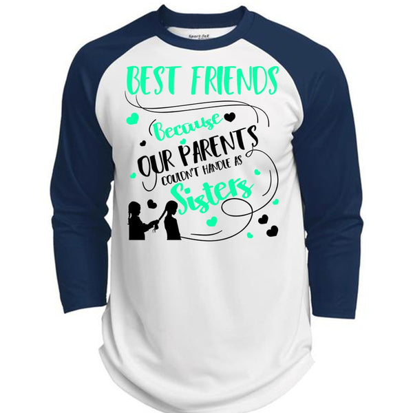 Our Parents Couldn't Handle As Sisters T Shirt, I Love Sister T Shirt, Awesome T-Shirts  (Polyester Game Baseball Jersey)