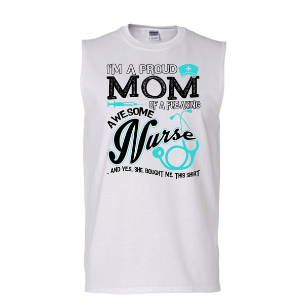 A black t-shirt with the shopify logo