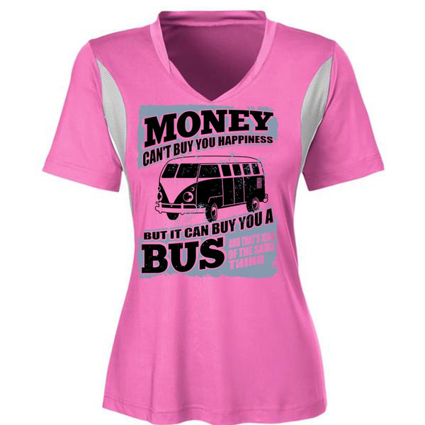 Money Can't Buy You Happiness T Shirt, I Love Bus T Shirt, Awesome T-Shirts