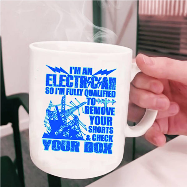 Awesome Gift For Electricians Coffee Mug, I'm An Electrician Cup