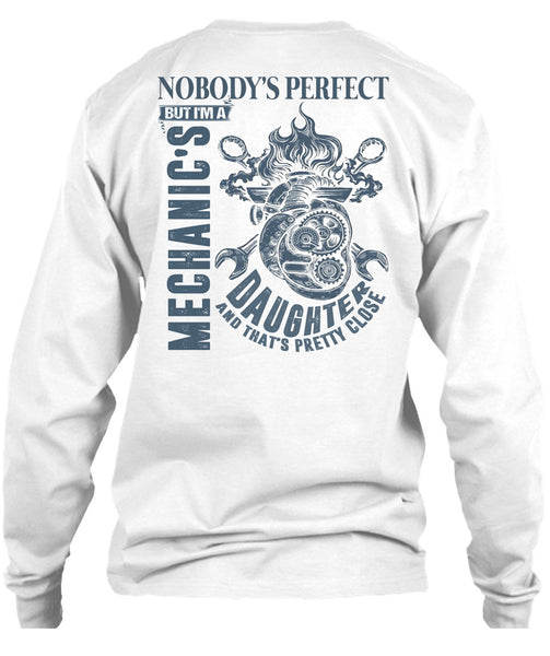 I'm A Mechanic's Daughter T Shirt, I Love Mechanic T Shirt