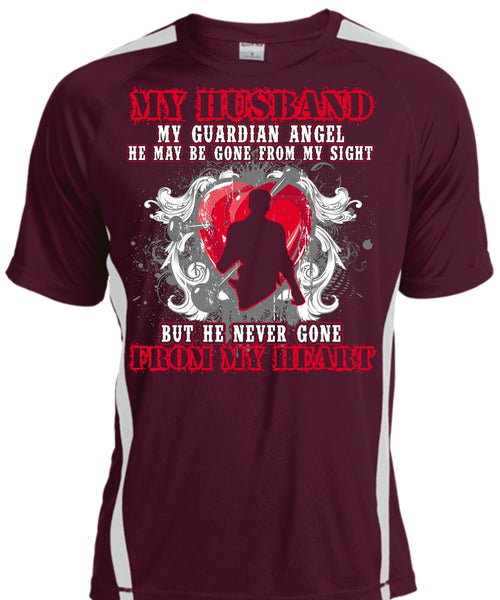 My Husband My Guardian Angel T Shirt, From My Heart T Shirt, Cool Shirt