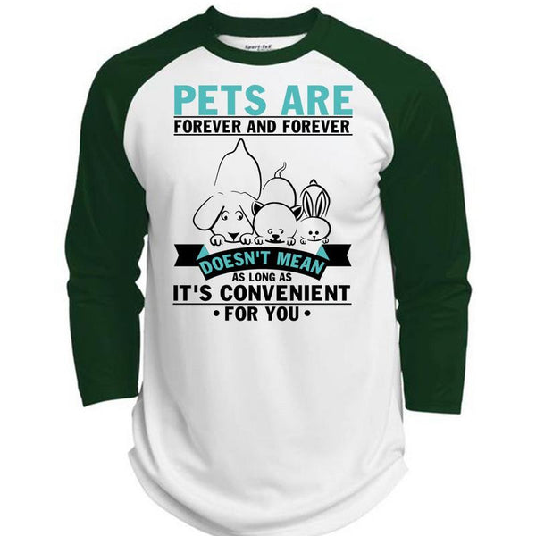 Pets Are Forever T Shirt, I Love My Dog T Shirt, Awesome T-Shirts  (Polyester Game Baseball Jersey)