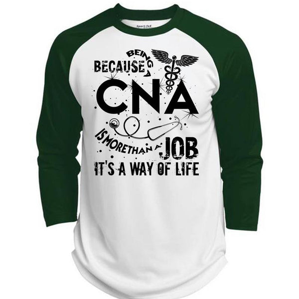 Being A CAN Is More Than A Job T Shirt, I Love Doctor T Shirt, Awesome T-Shirts  (Polyester Game Baseball Jersey)