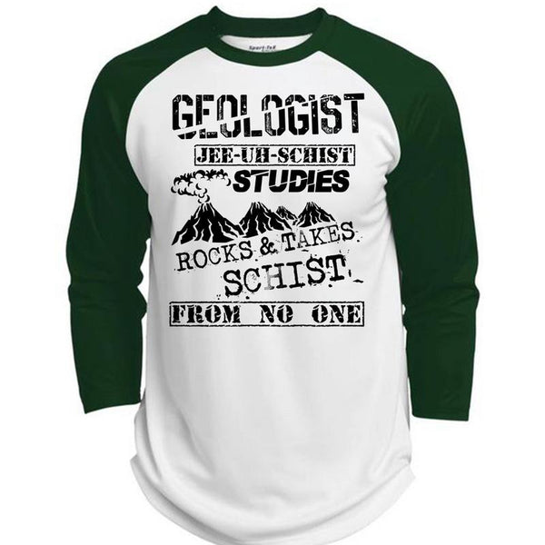 Being A Geologist T Shirt, I Love Geologist T Shirt, Awesome T-Shirts  (Polyester Game Baseball Jersey)
