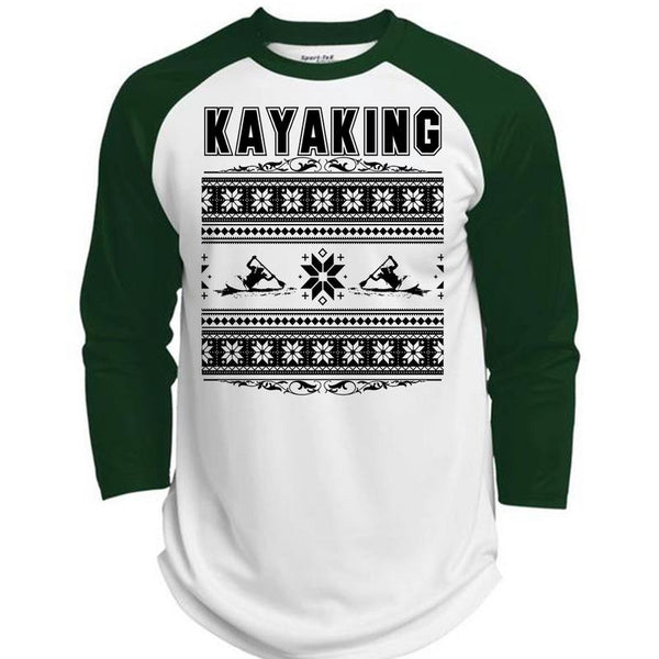 Being A Kayaking T Shirt, I Love Kayaking T Shirt, Awesome T-Shirts  (Polyester Game Baseball Jersey)